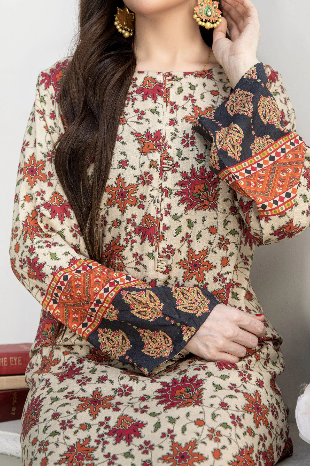 2 PIECE DIGITAL PRINT LINEN  | DPL-161