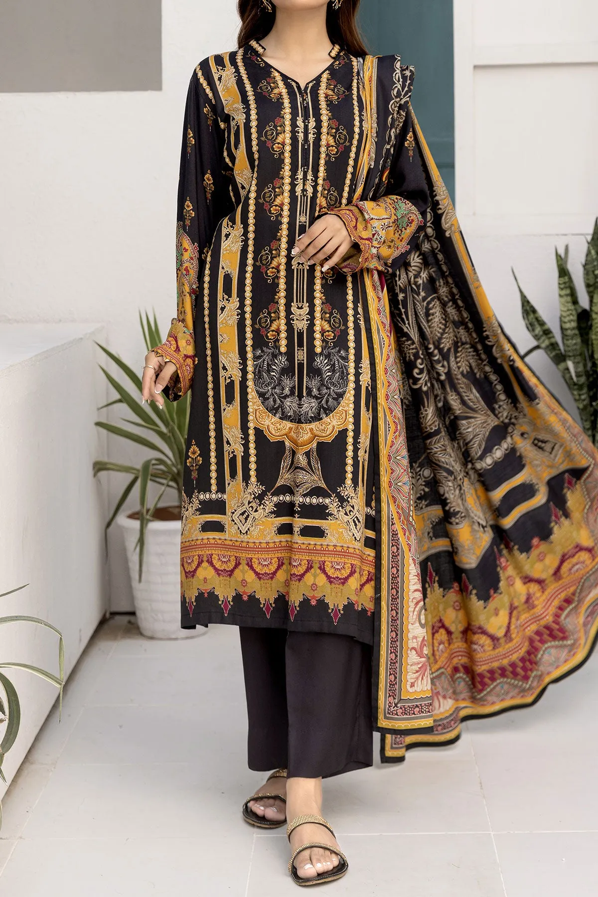 3 PIECE DIGITAL PRINT LINEN  | DPL-170