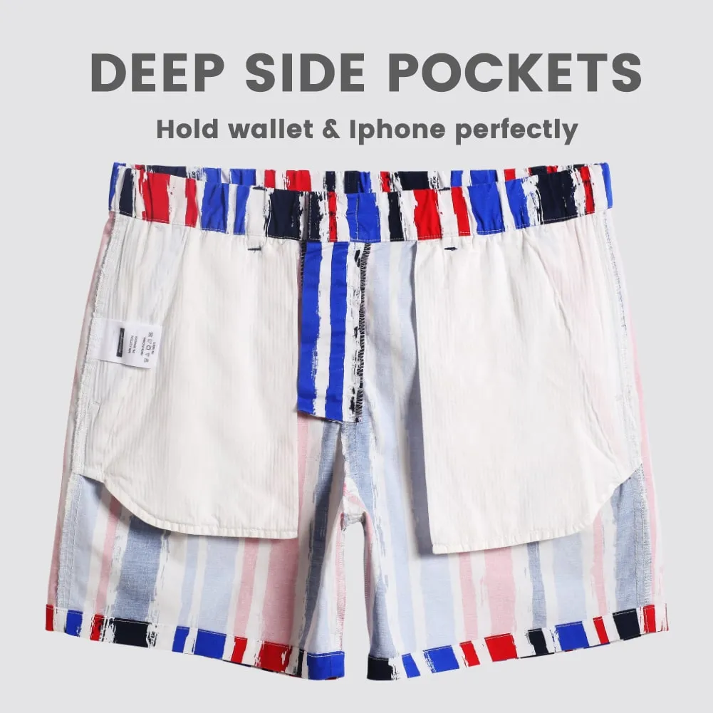 5.5 Inch Cotton Casual Wear Shorts