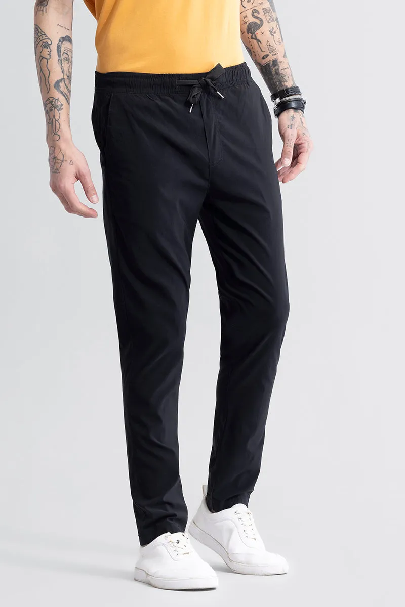 Active Flex Black Chino