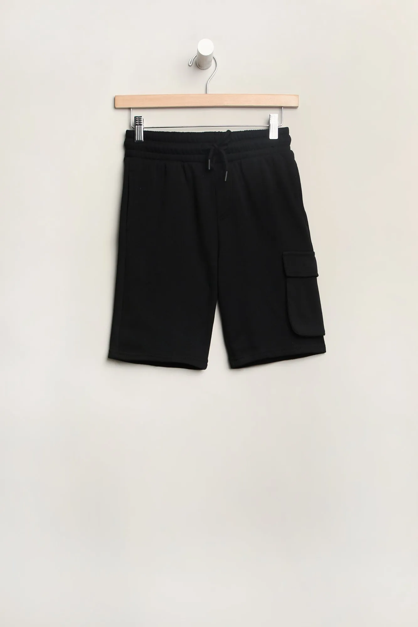 Amnesia Youth Single Cargo Fleece Shorts