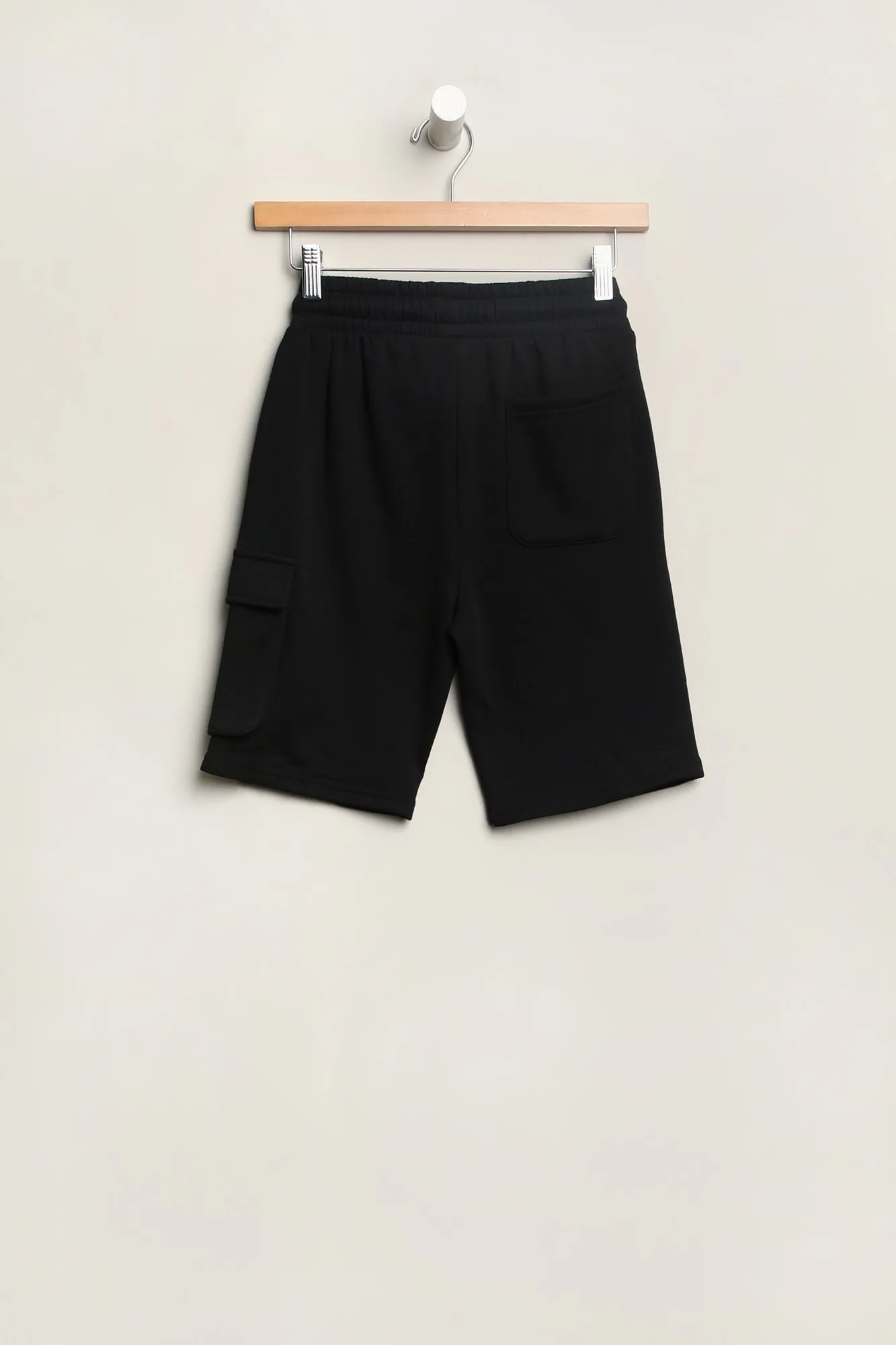 Amnesia Youth Single Cargo Fleece Shorts