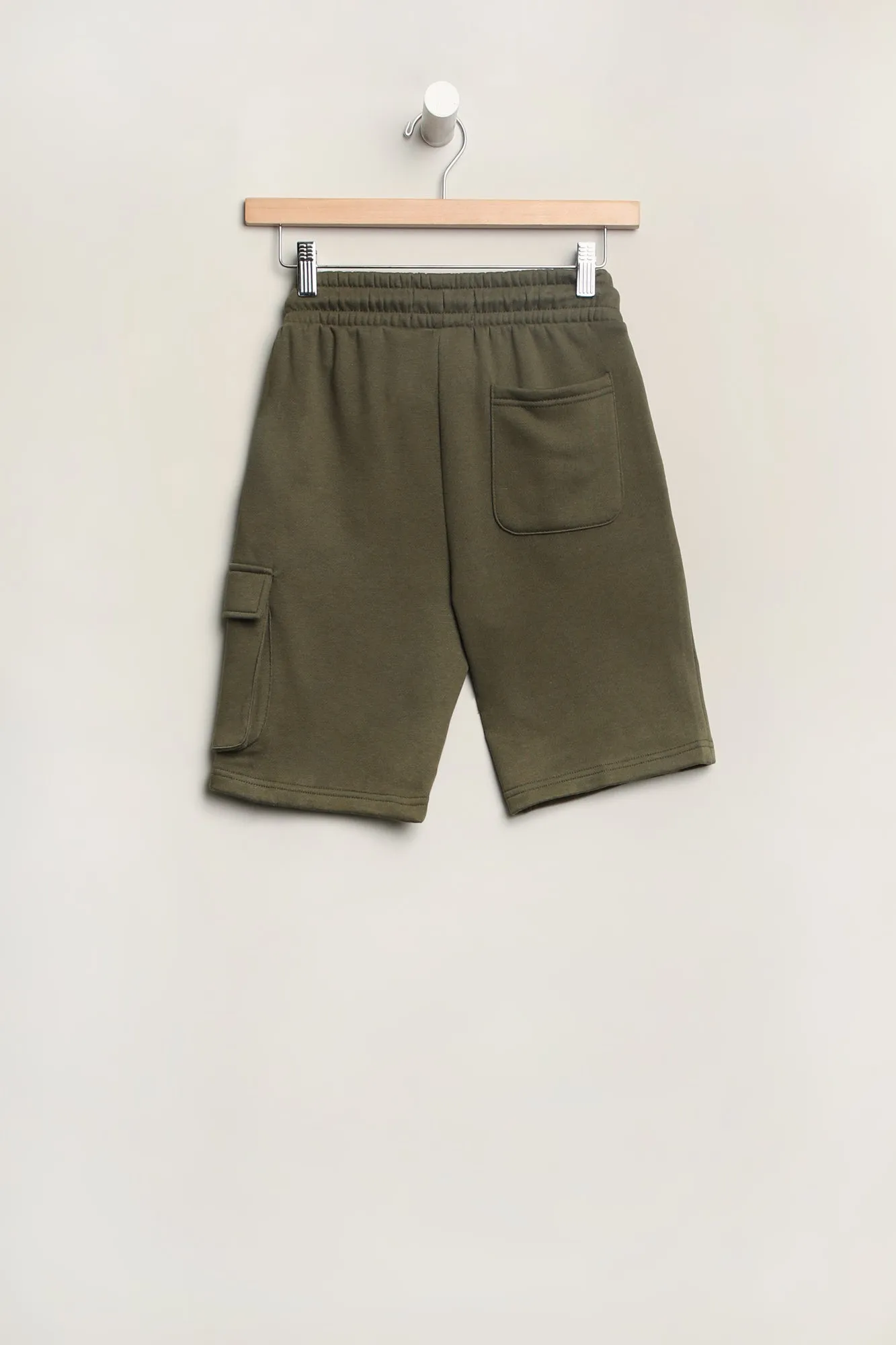 Amnesia Youth Single Cargo Fleece Shorts