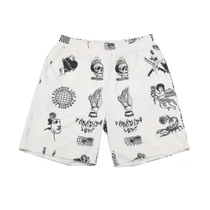 AR ANGEL SHORTS WHITE