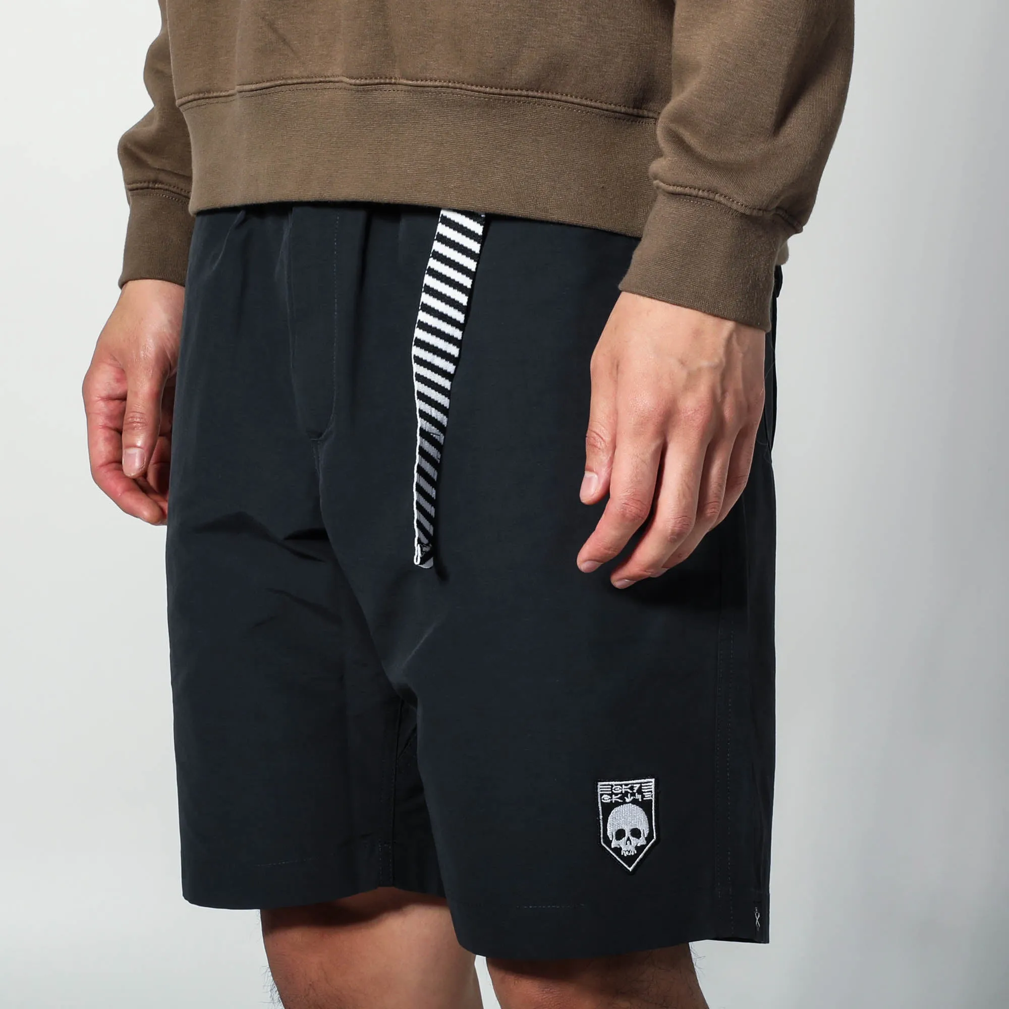 Bad Batch Black Belted Cargo Shorts