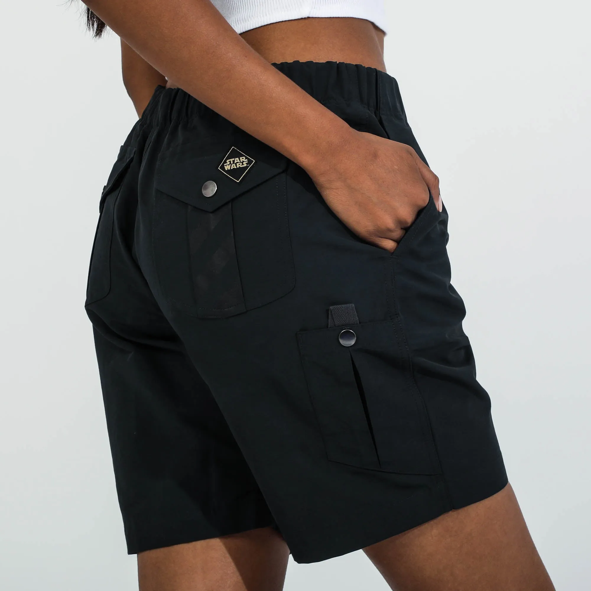 Bad Batch Black Belted Cargo Shorts