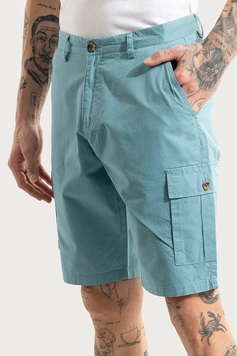 Basic Breeze Blue Shorts