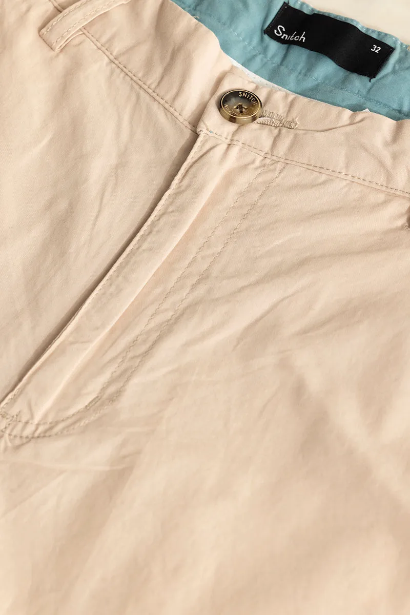 Basic Breeze Cream Shorts