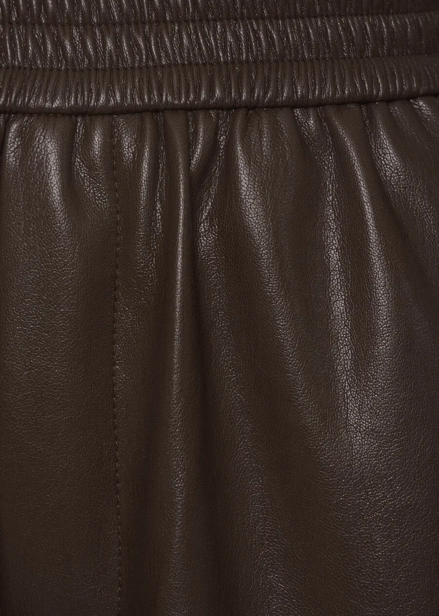 Bermuda Leather Shorts