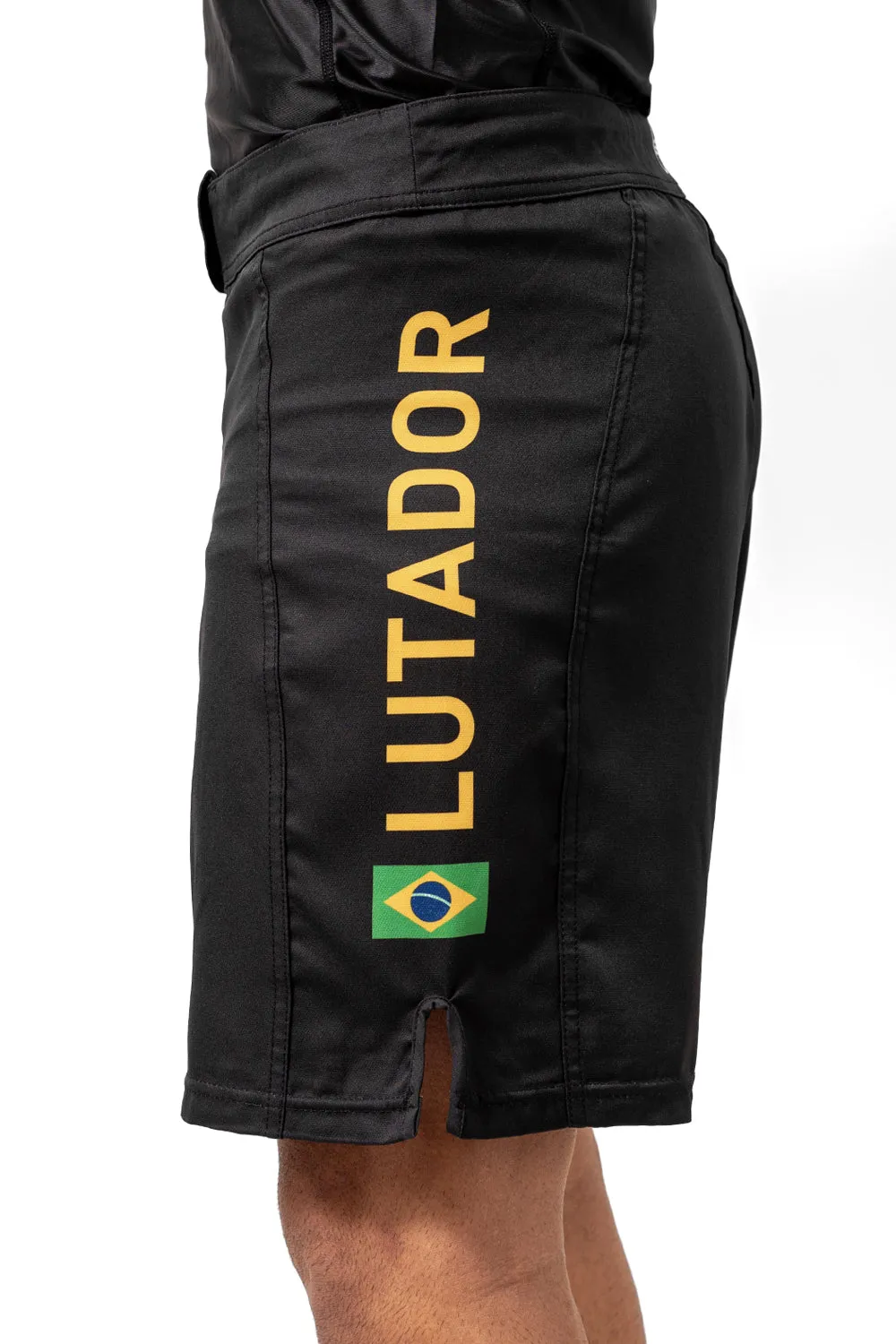 Bermuda Lutador GB No Gi com Velcro - Preta