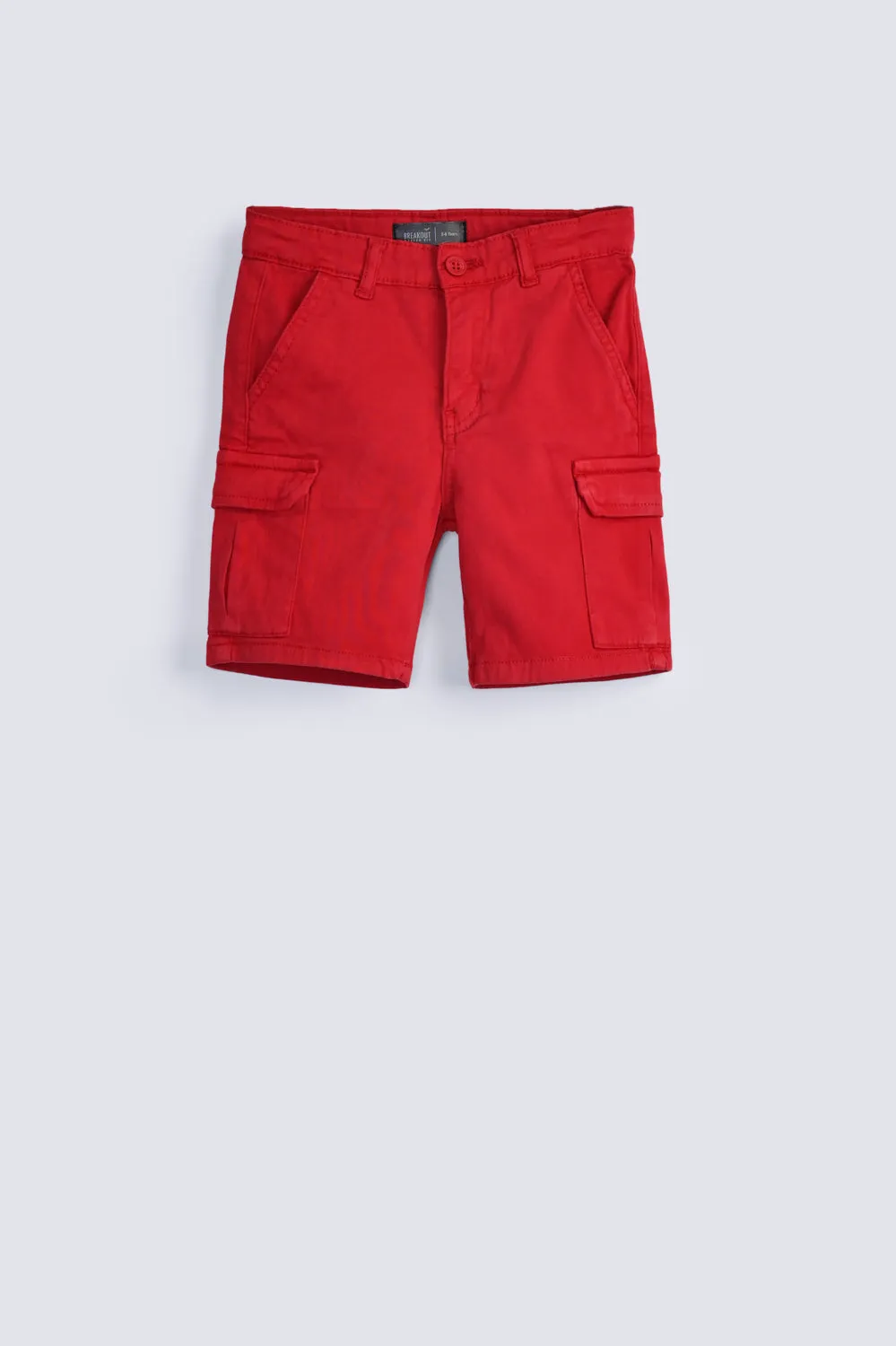 BOYS CARGO POCKET TWILL SHORTS