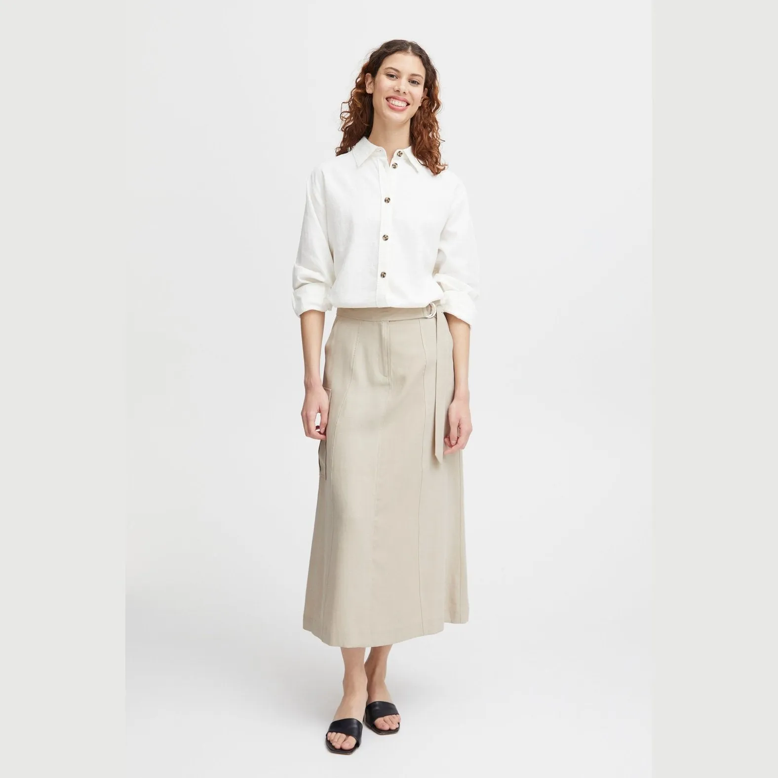 b.young Cargo Skirt