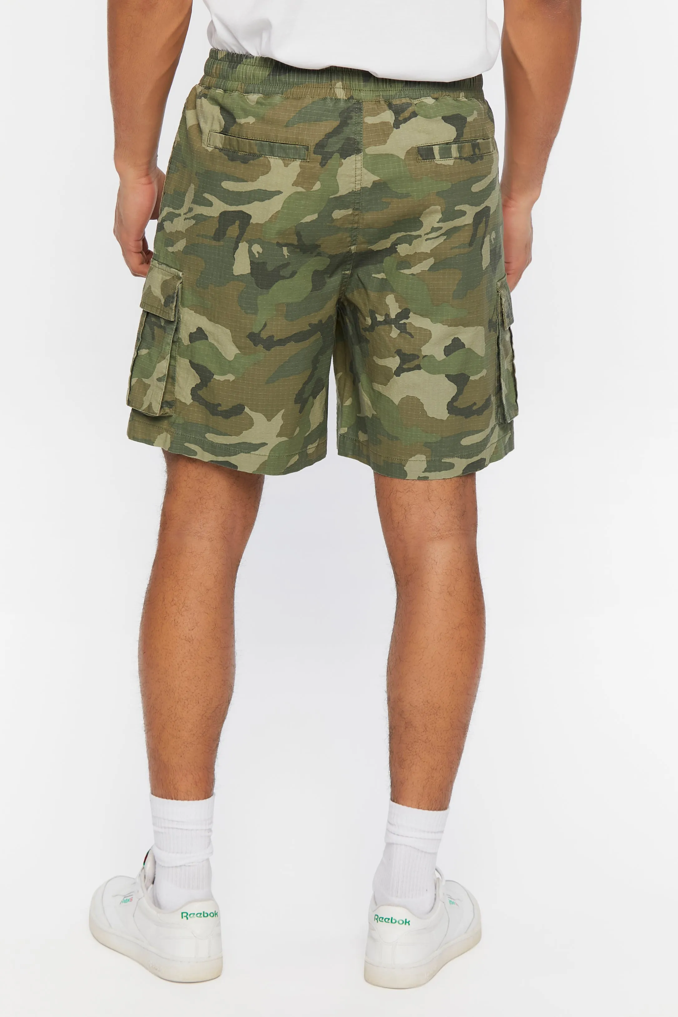 Camo Drawstring Shorts