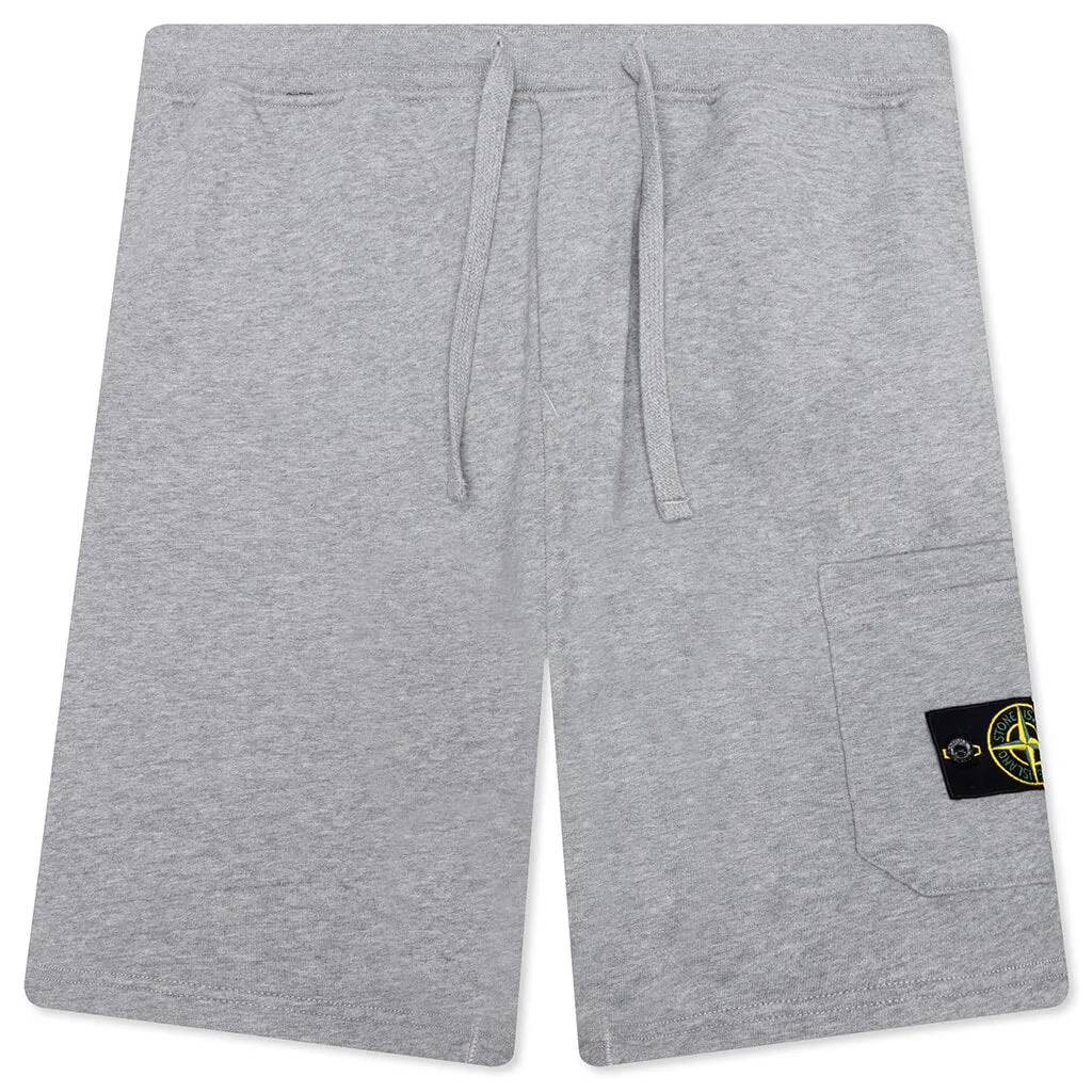 Cargo Bermuda Shorts - Melange Grey