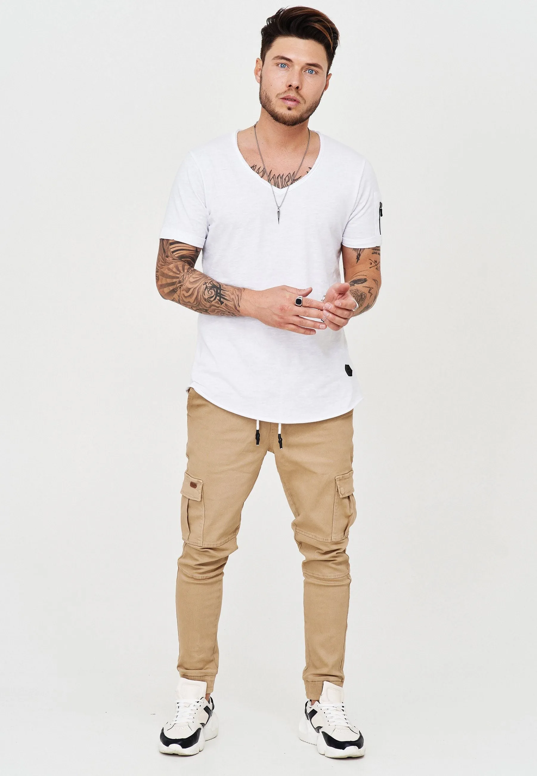 Cargo Jogger Chino Beige 3839