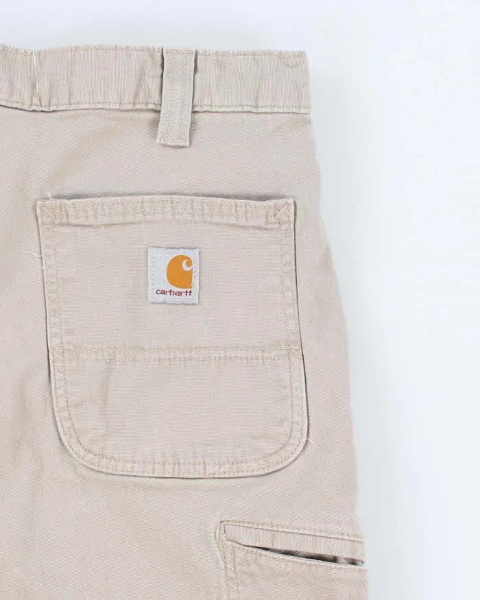 Carhartt Beige Cargo Shorts - W34