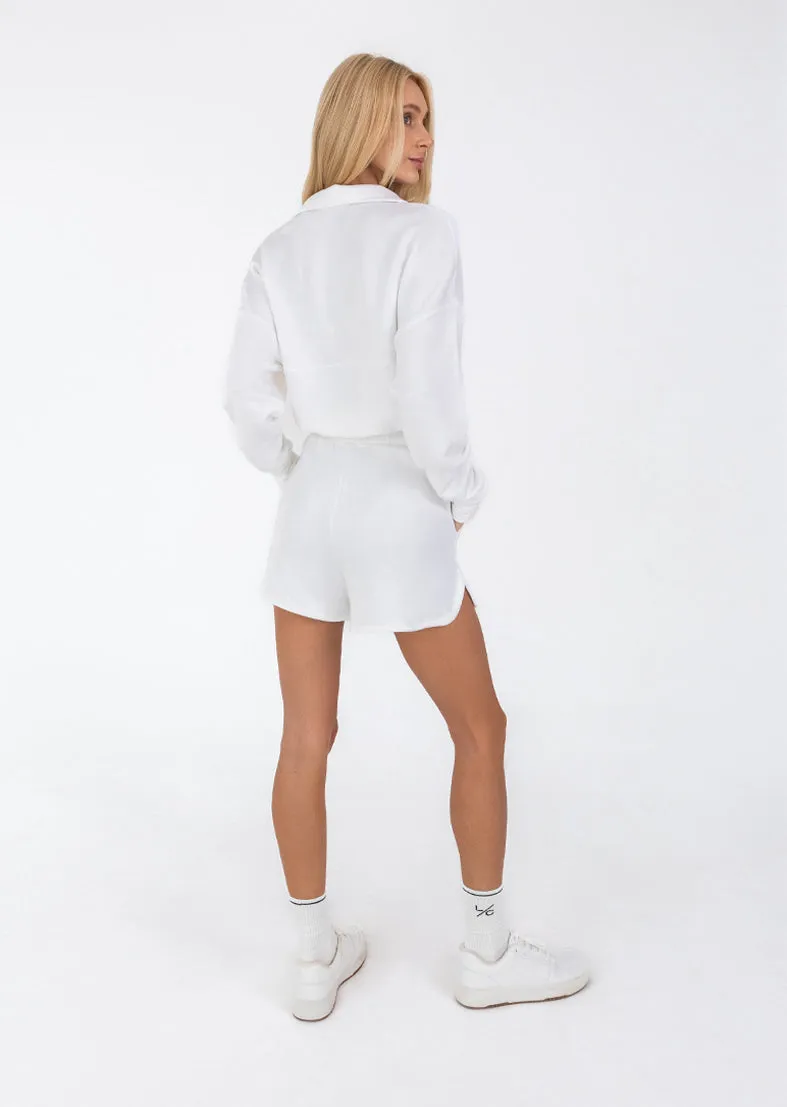 Club LC Sweat Short White Final Sale