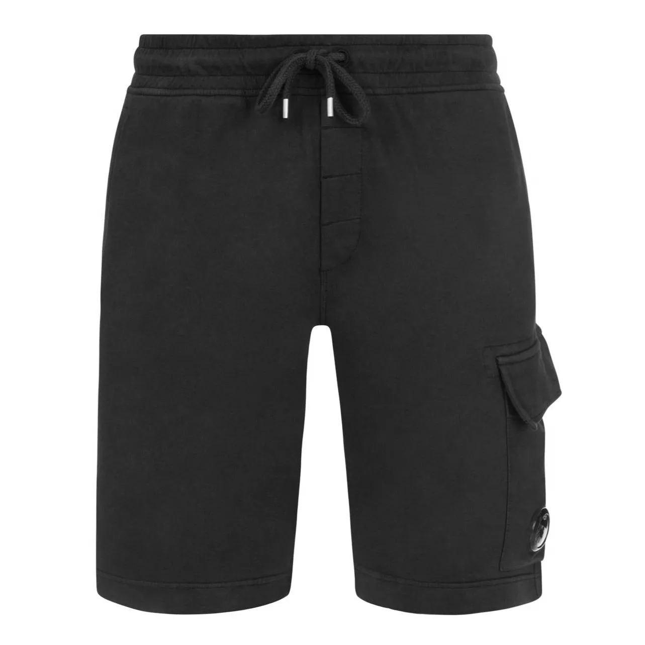 CP COMPANY Bermuda Cotton Shorts Black