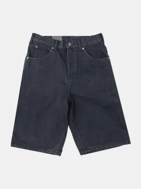 Dickies 11 Relaxed Fit Carpenter Denim Shorts - Rinsed Black