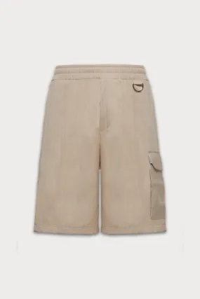 Family First Cargo Shorts - Beige