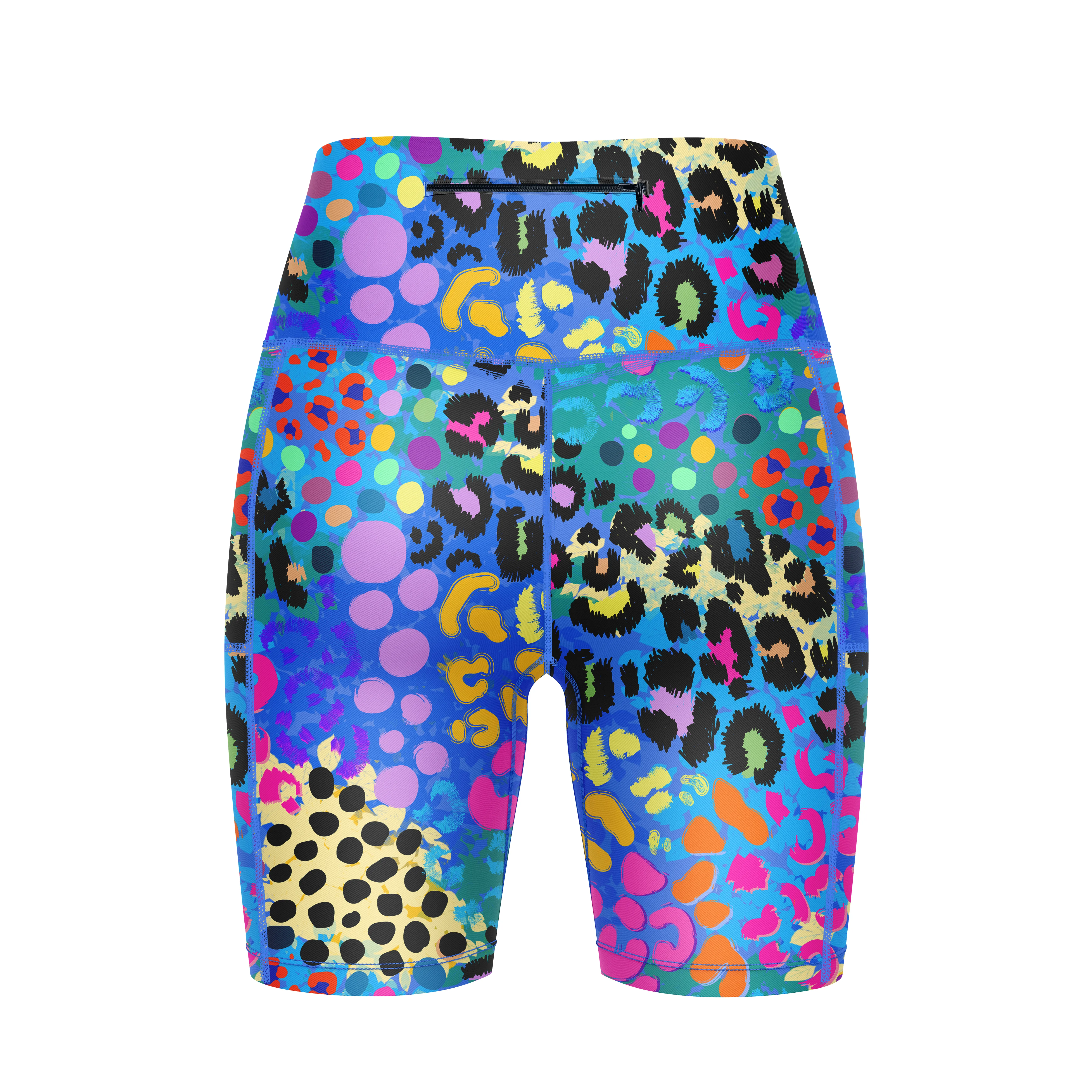 ''Get spotted'' wild tribe fitted shorts