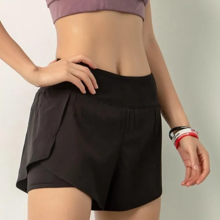 Gracious Flowy Athleisure Wear Shorts