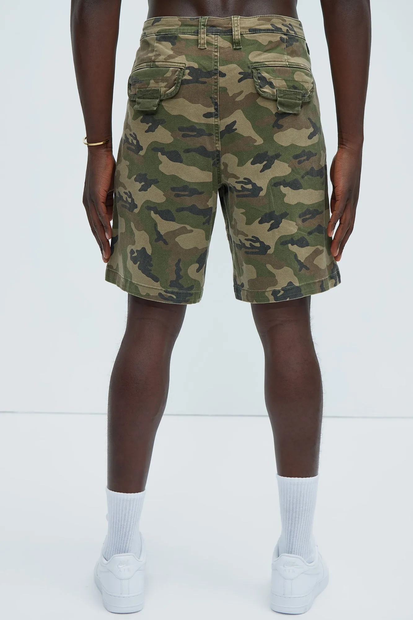 Hawk Cargo Relaxed Shorts - Camouflage