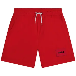 HUGO Red Swim Shorts_G20109-990