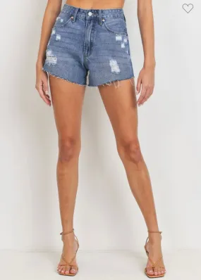 In the 90's Denim Shorts