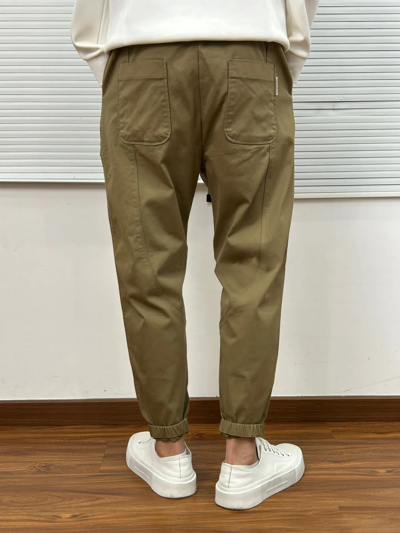 Khaki Cargo Pants 7012