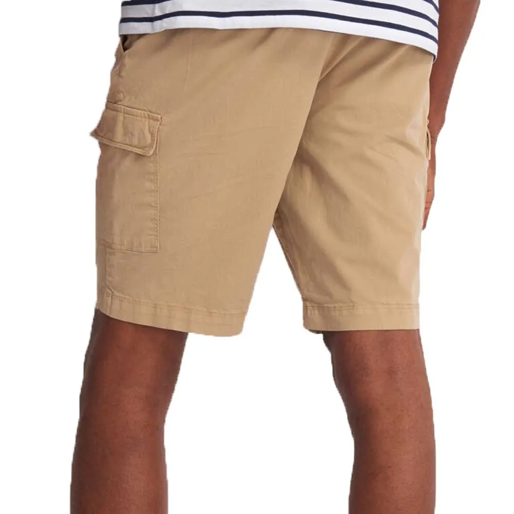 Lyle And Scott Cotton Cargo Shorts - Stone