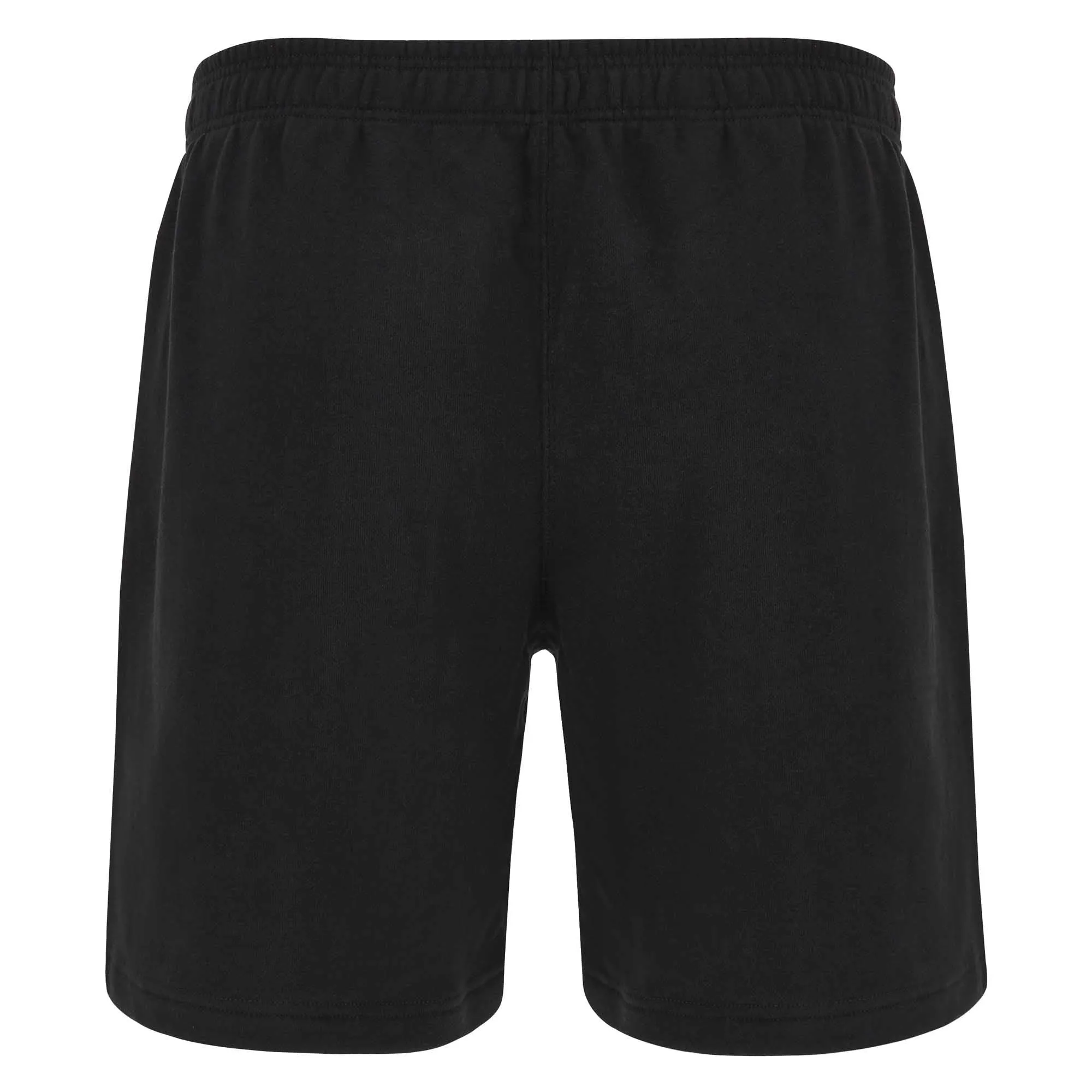 Macron Men's Scotland Rugby Travel Cotton Bermuda Shorts - Black