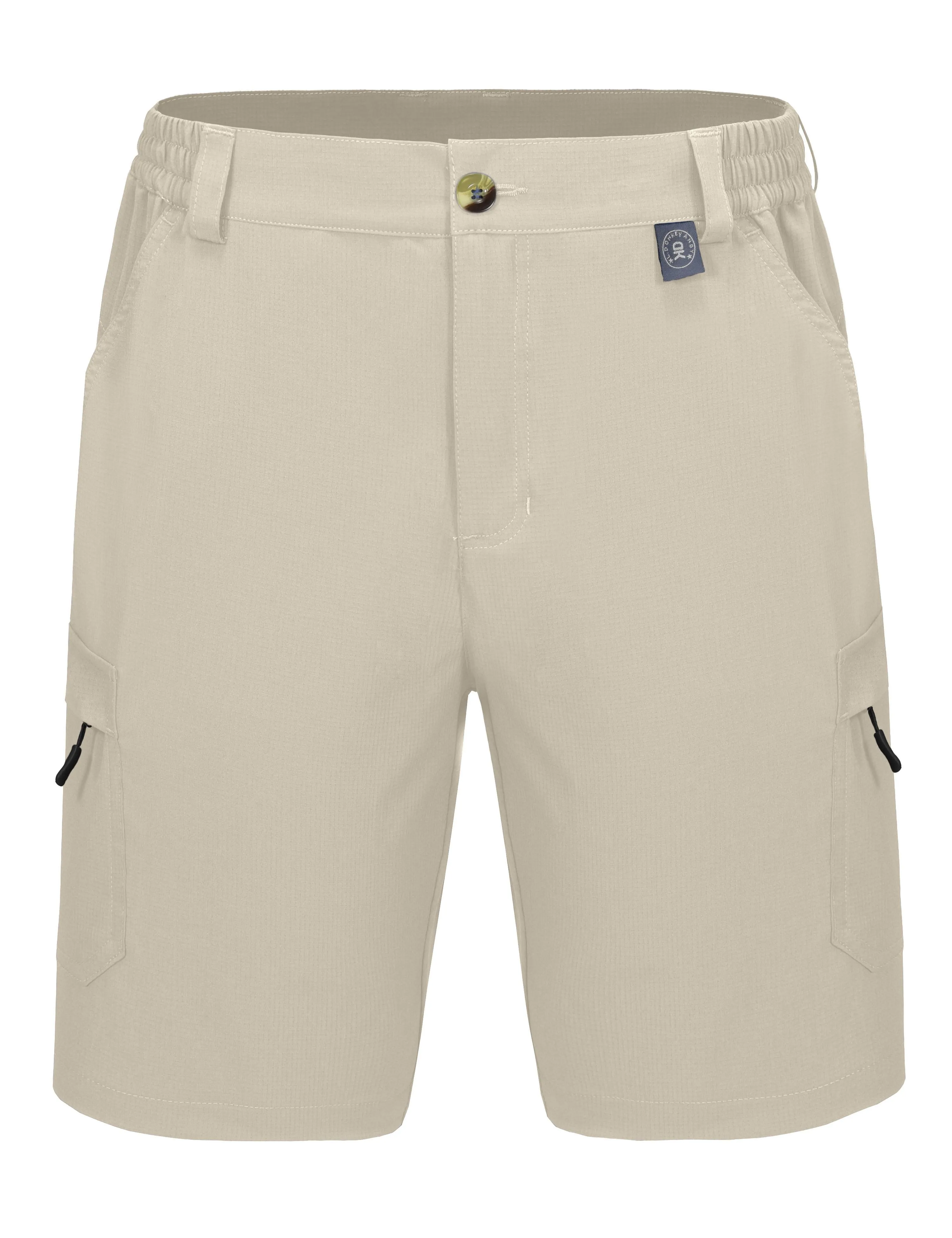 Men's 10 Inch UPF 50 Stretch Cargo Shorts