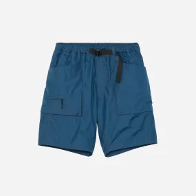 Rip-stop Cargo Shorts - Navy Blue