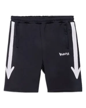 Shorts Acetato Uomo Disclaimer Nero