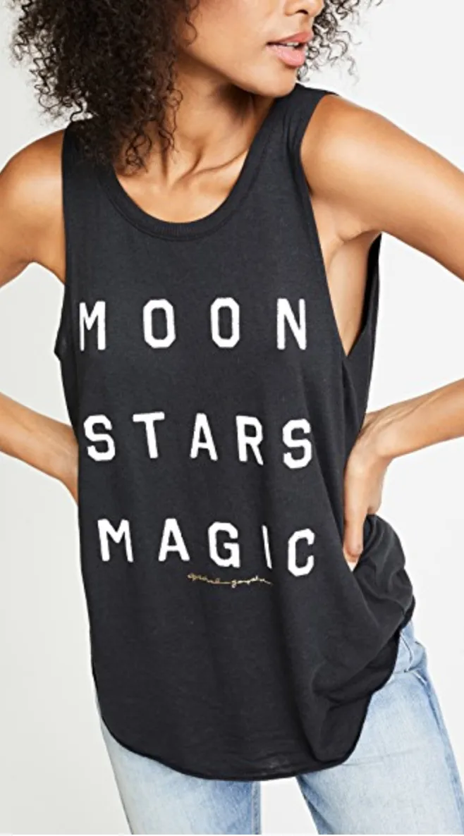 Spiritual Gangster Moon Stars Magic Studio Tank