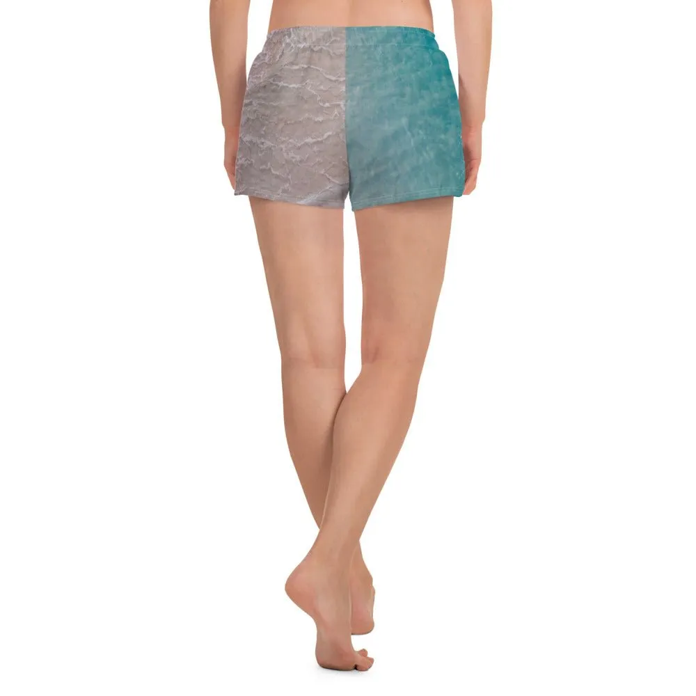 Split Ocean Women's Eco Athletic Short Shorts XT