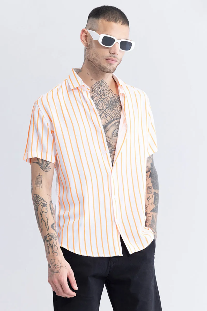 Stripe Vibe Orange Shirt