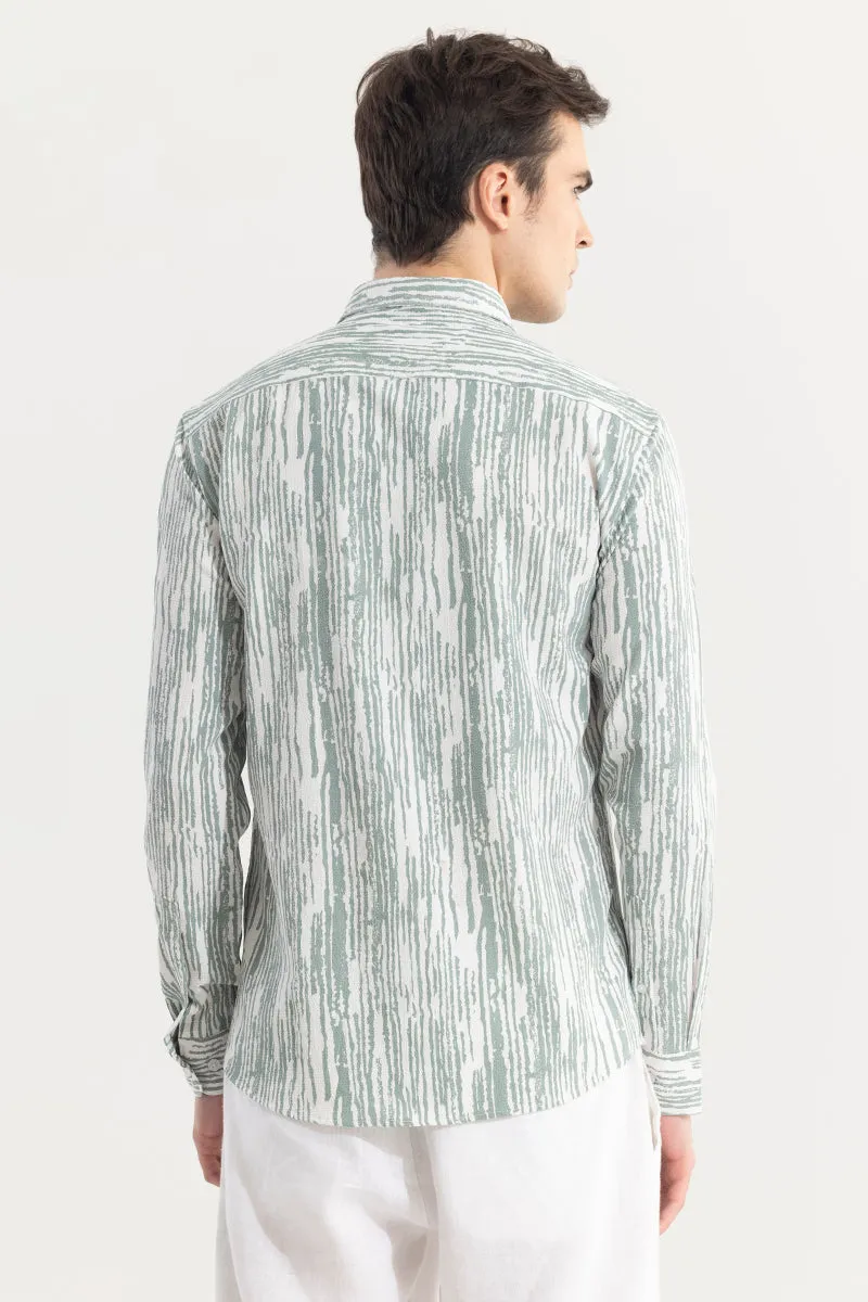 Strippy Lines Green Shirt