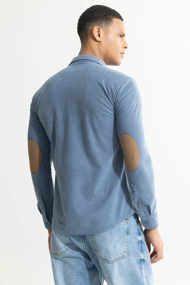 Suede Pulse Blue Shirt