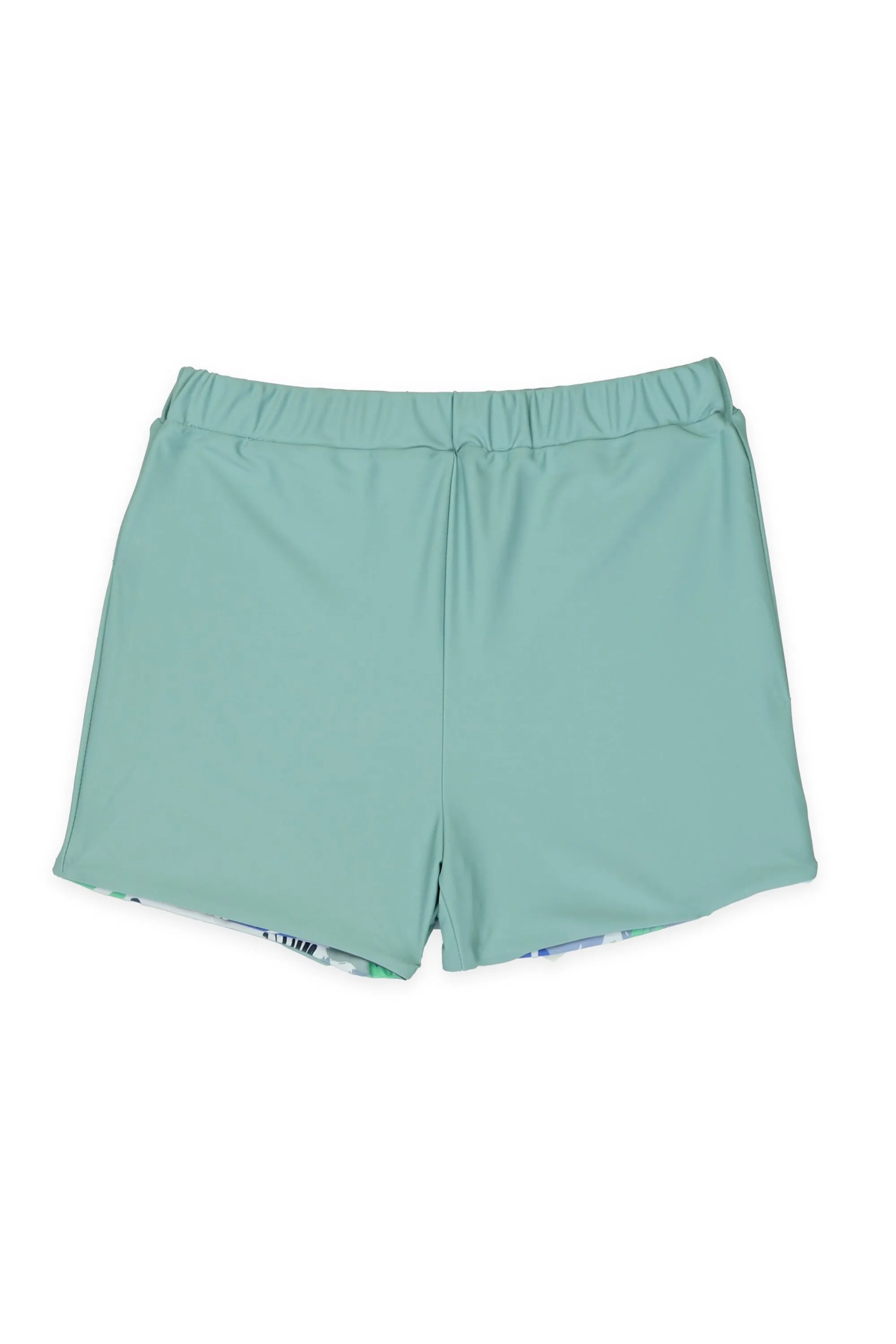 Sunset Girls Swim Shorts - Reversible