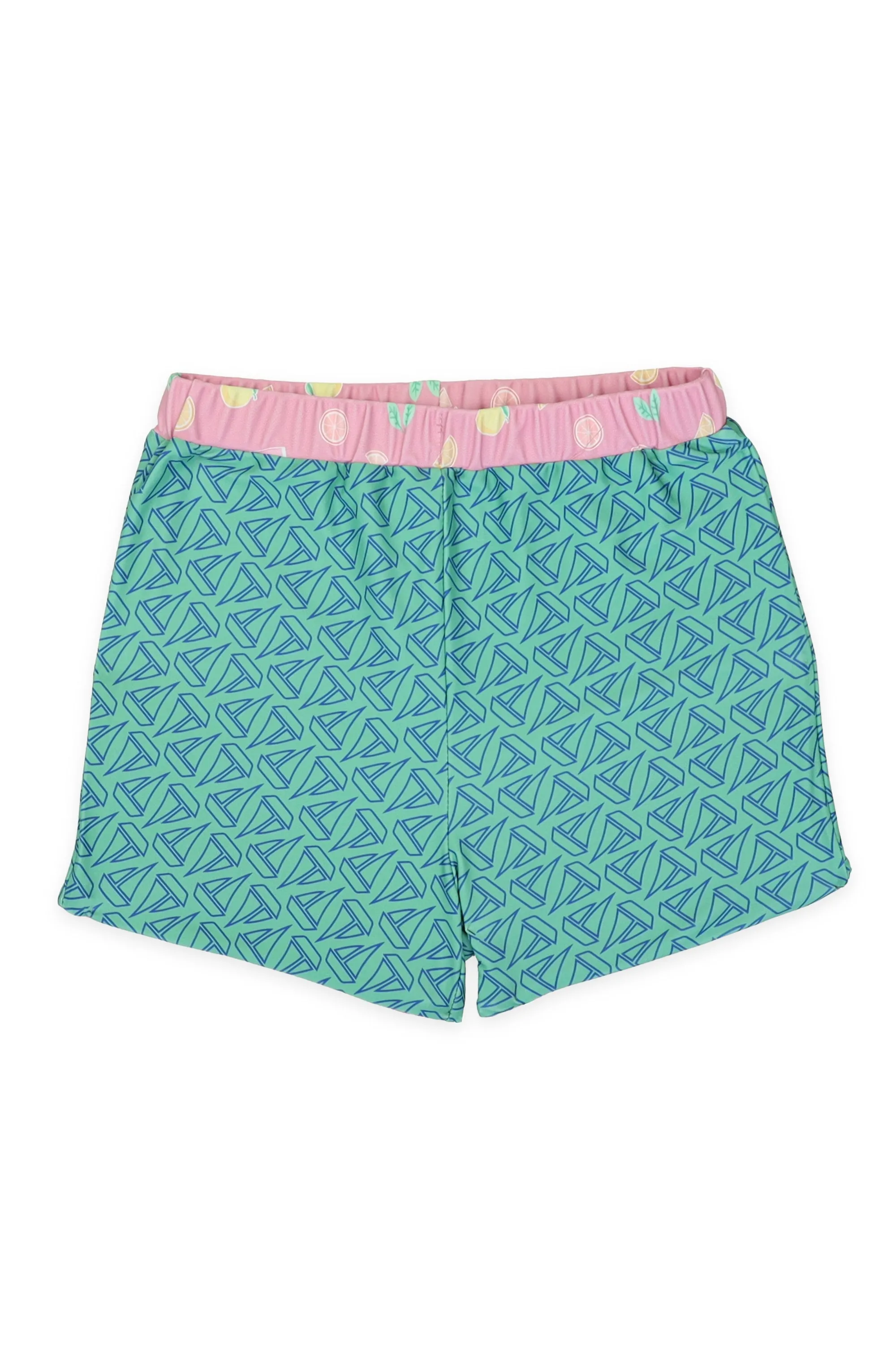 Sunset Girls Swim Shorts - Reversible