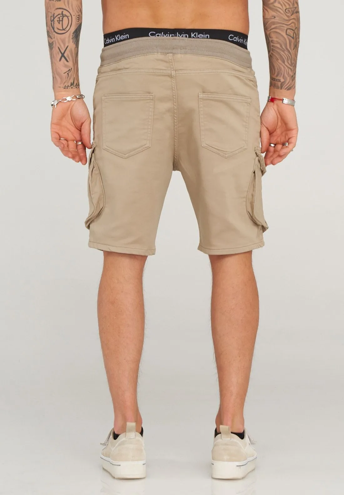 Sweat-Shorts Cargo GF-79039 Beige