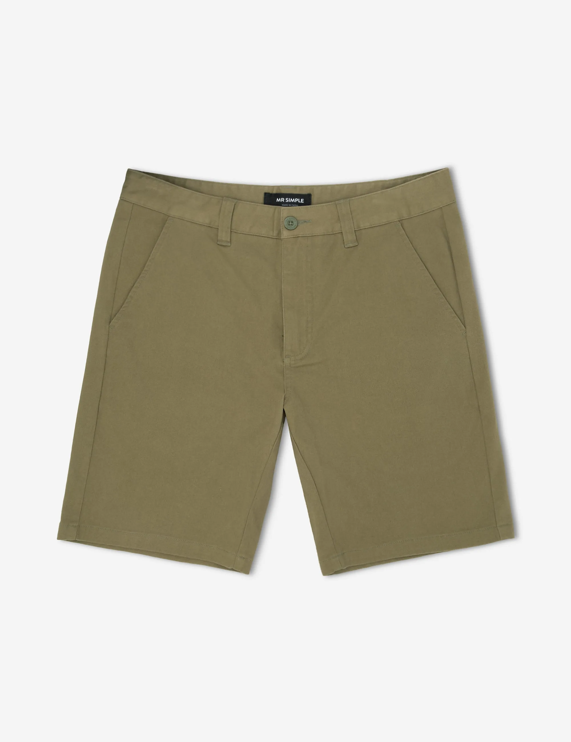 Taylor Stretch Chino Short - Army