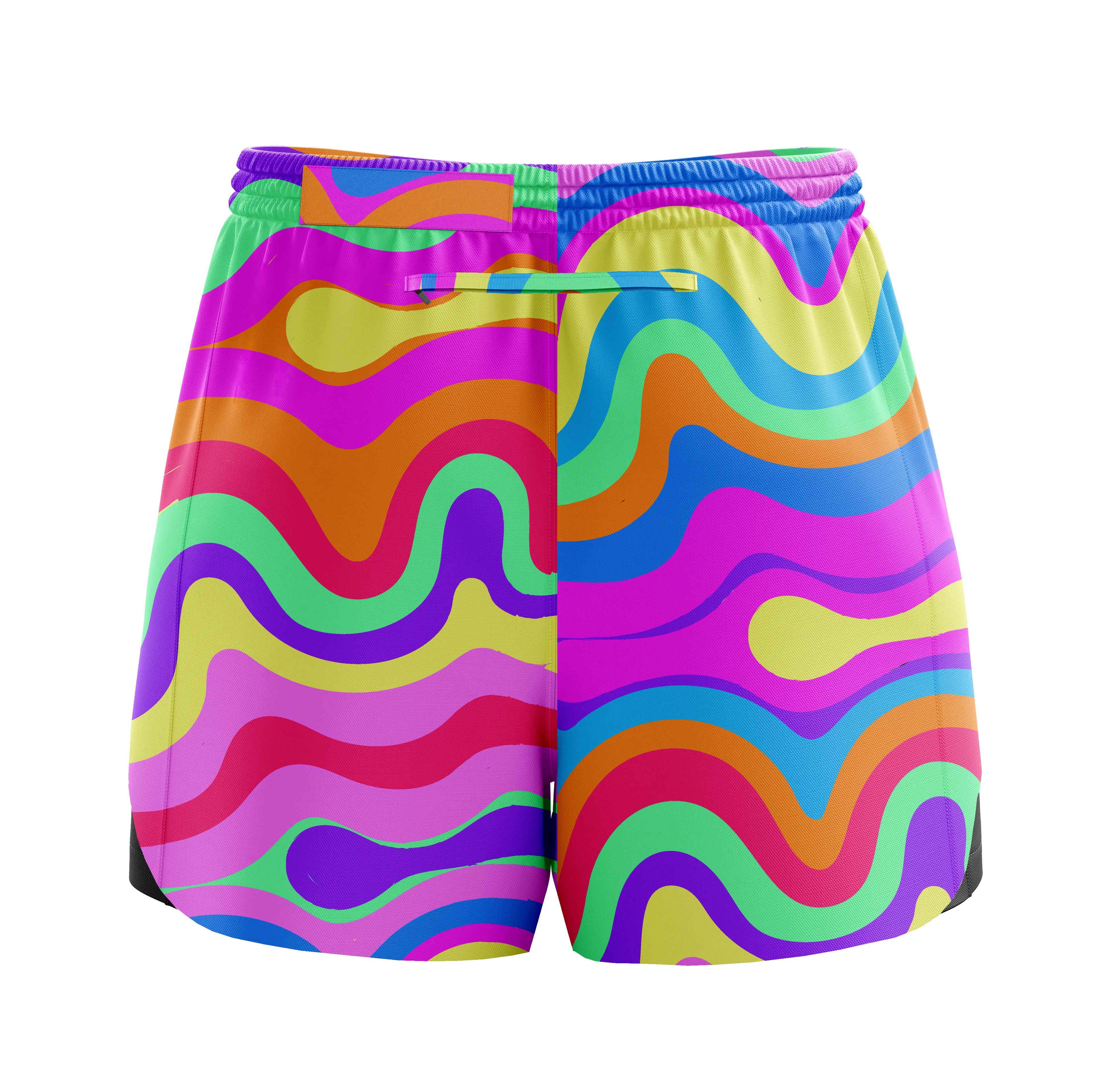 ''Twirly swirly classic shorts