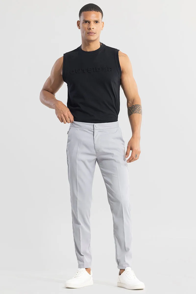 VogueVista Light Grey Chino