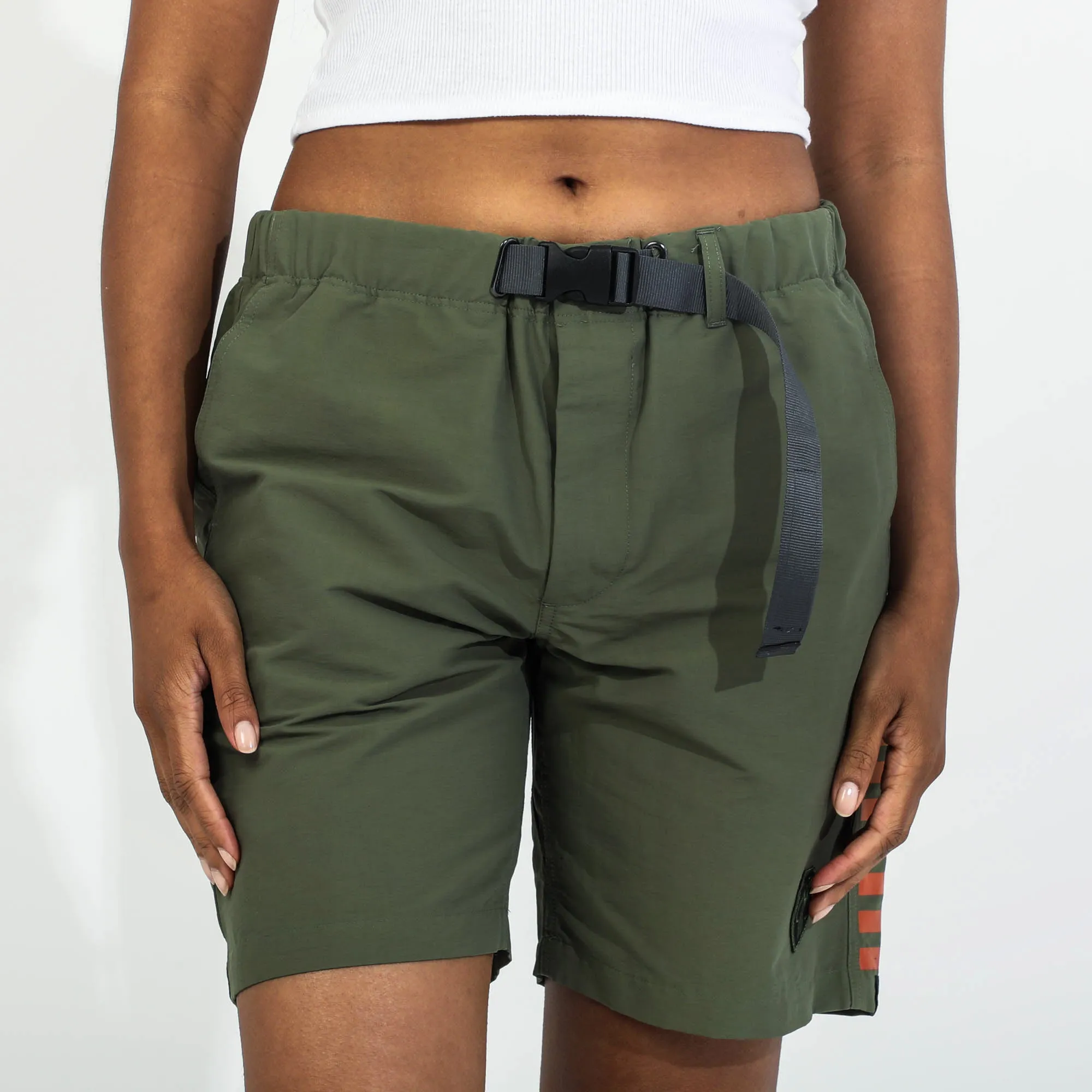 Warriors of Mandalore Olive Green Belted Cargo Shorts