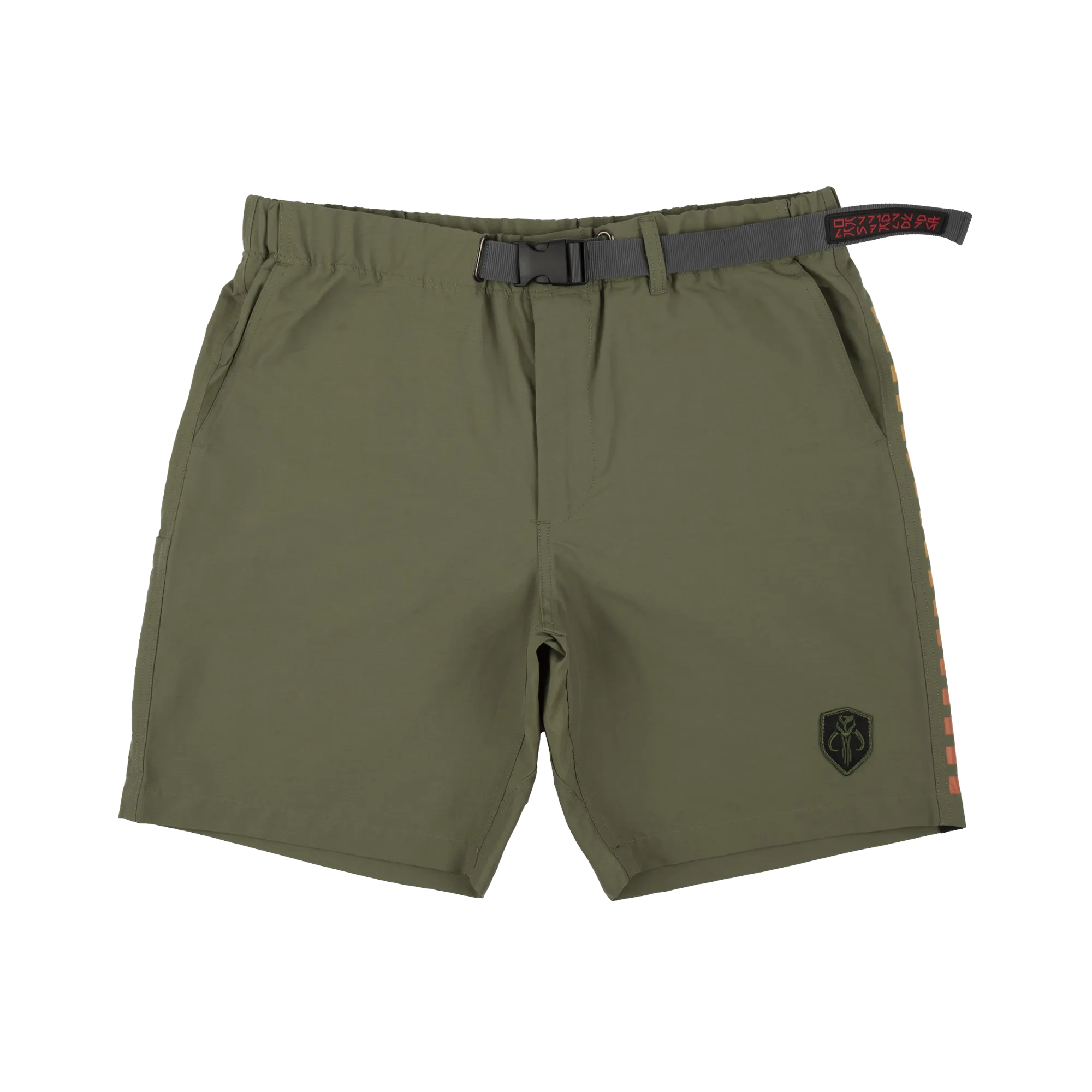 Warriors of Mandalore Olive Green Belted Cargo Shorts