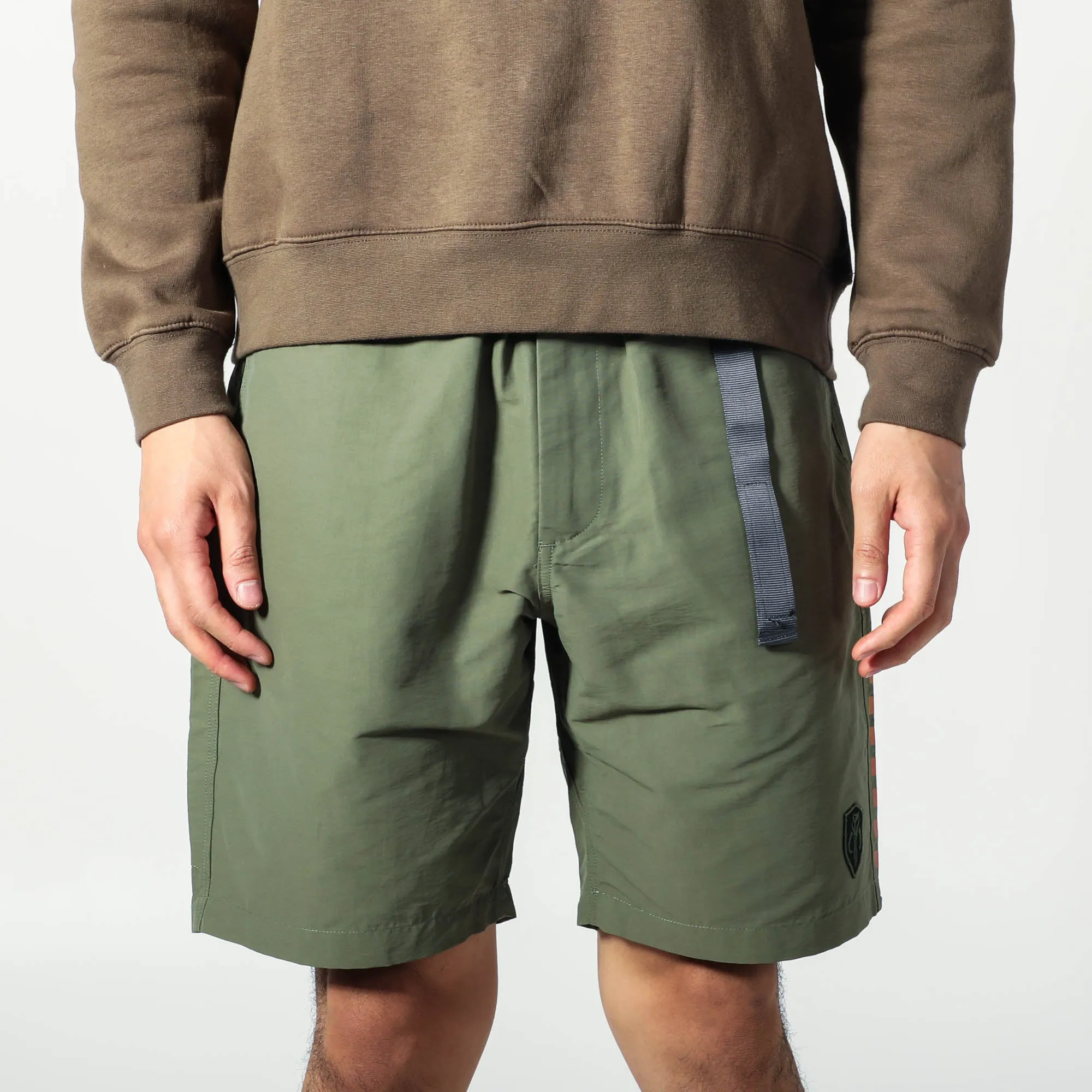 Warriors of Mandalore Olive Green Belted Cargo Shorts