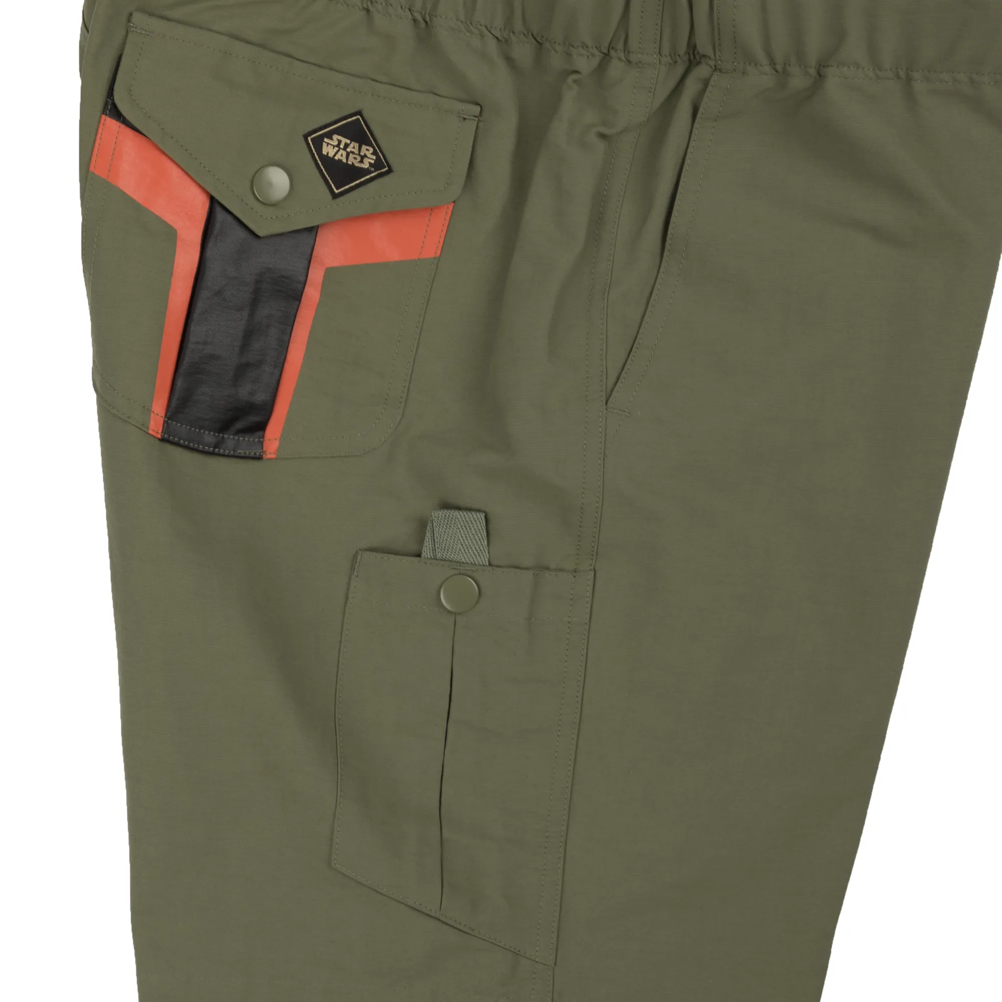 Warriors of Mandalore Olive Green Belted Cargo Shorts